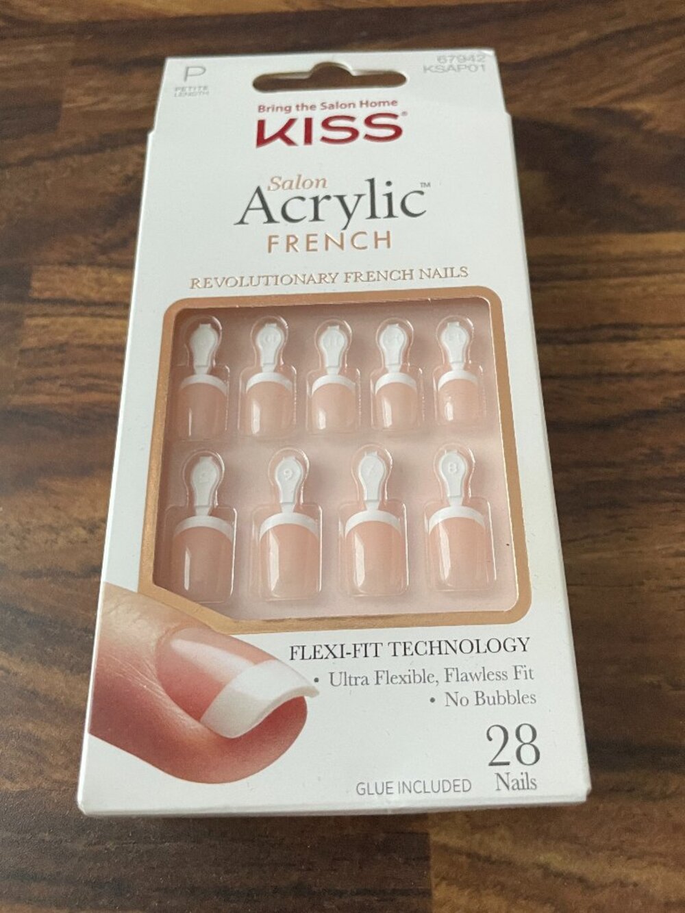 KISS Salon Acrylic French Press-On Nails-NWT